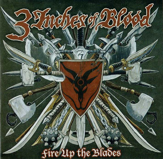 3 Inches Of Blood - Fire Up The Blades [CD] [Second Hand]