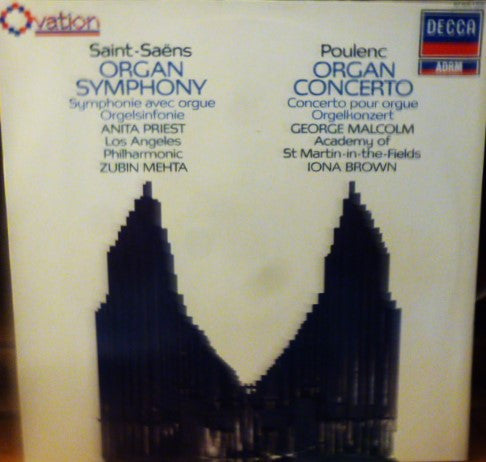 Malcolm, George / Academy Of St. Martin- - Poulenc: Organ Concerto / Concert [CD] [Second Hand]