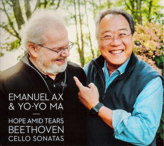 Ax, Emanuel and Yo-Yo Ma - Hope Amid Tears-Beethoven Cello [CD] [Second Hand]