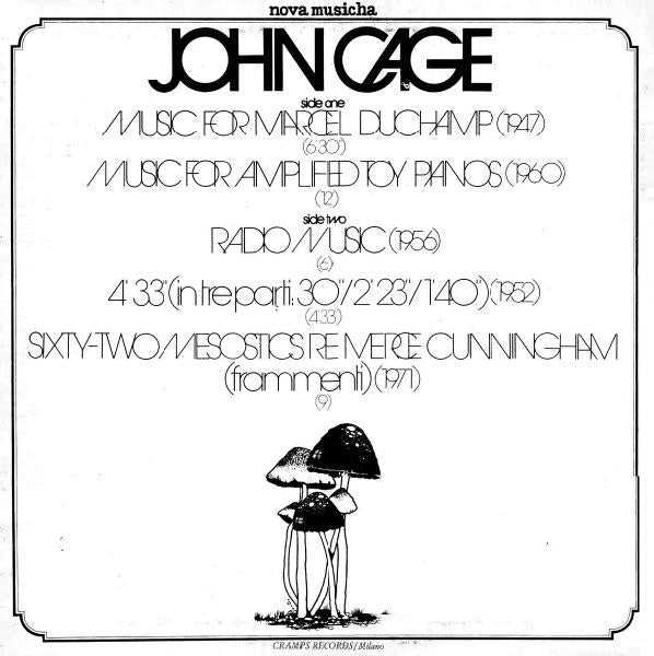 Cage, John - John Cage [Vinyl]