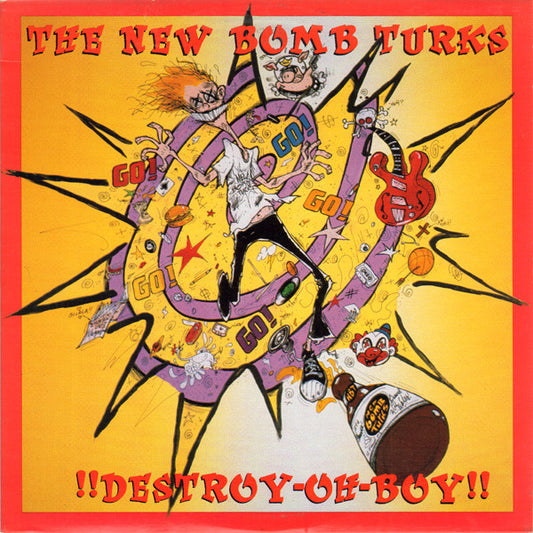 New Bomb Turks - !!destroy-Oh-Boy!! [Vinyl] [Second Hand]