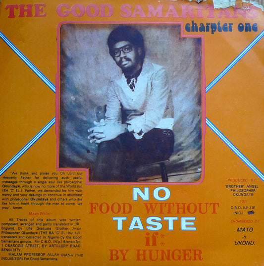 Good Samaritan - No Food Without Taste If By Hunger [Vinyl]