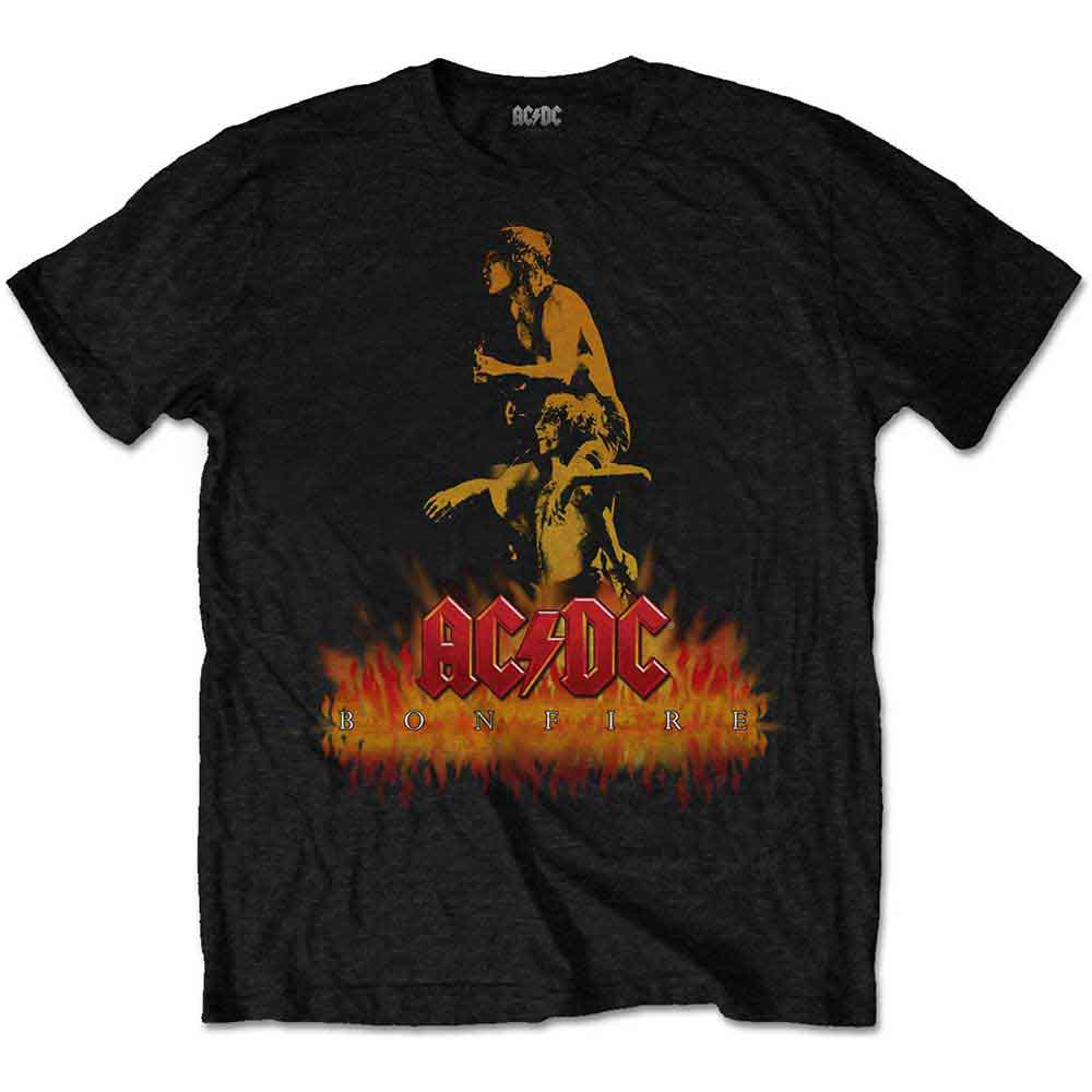Ac/Dc - Bonfire (Black) Large [T-Shirt] – Rocking Horse Records
