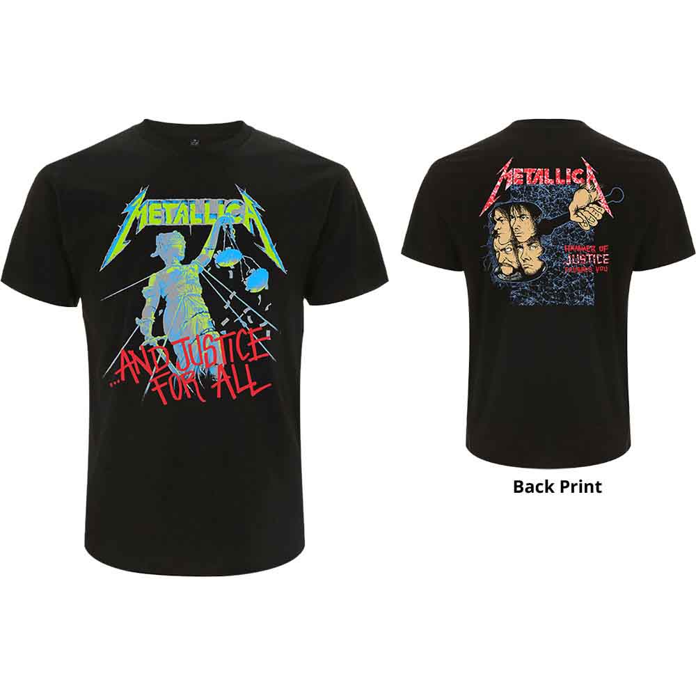 Metallica - And Justice For All (Black) XL [T-Shirt] – Rocking