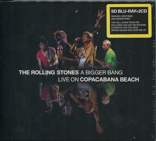 Rolling Stones - A Bigger Bang: Live On Copacabana Beach [CD Box