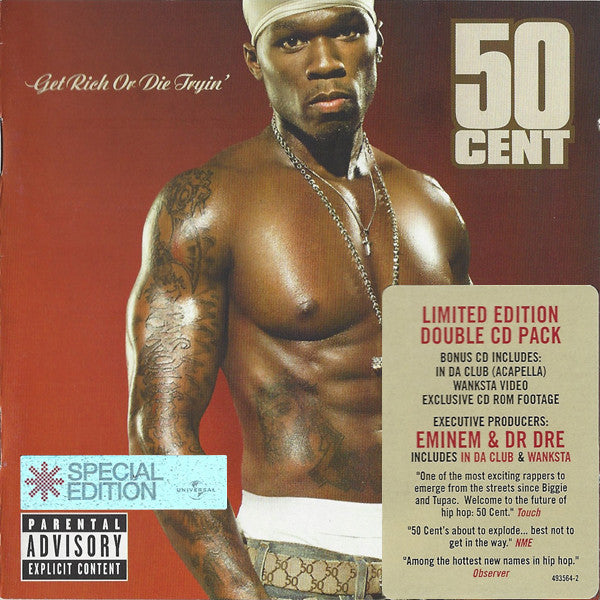 50 Cent - Get Rich Or Die Tryin': 2CD [CD] [Second Hand] – Rocking
