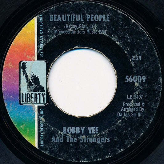 Vee, Bobby and The Strangers - Beautiful People / I May Be Gone [7 Inch Single] [Second Hand]