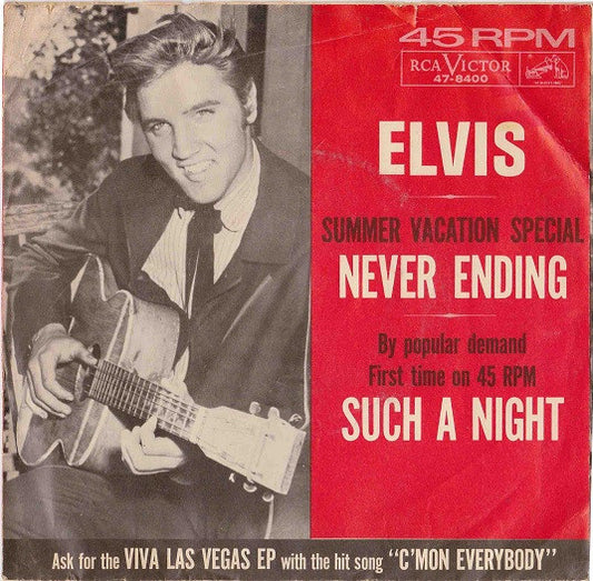 Presley, Elvis - Never Ending / Such A Night [7 Inch Single] [Second Hand]