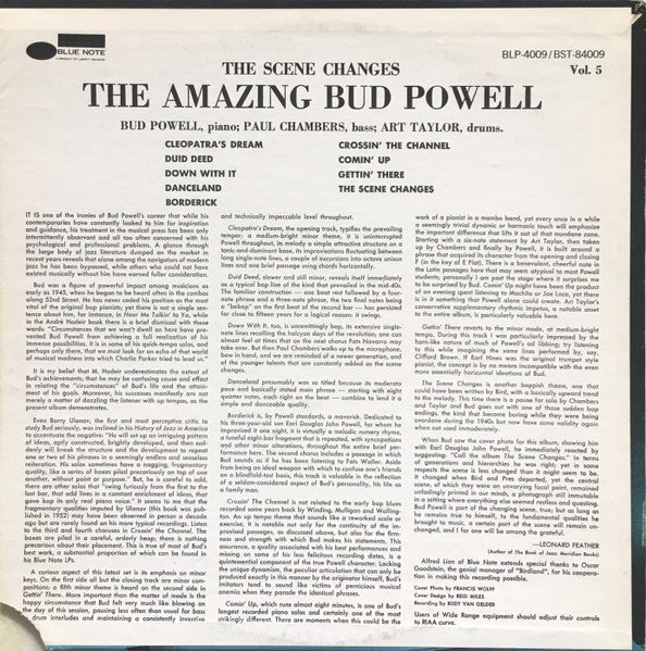 Powell, Bud - Scene Changes [Vinyl] [Second Hand]