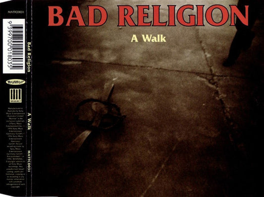 Bad Religion - A Walk [CD Single] [Second Hand]