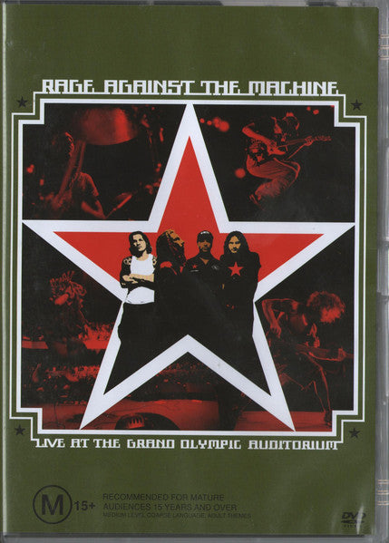 Rage Against The Machine - Live At The Grand Olympic Auditorium [DVD] [Second Hand]