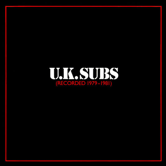 U.K. Subs - (Recorded 1979-1981) [Vinyl] [Second Hand]