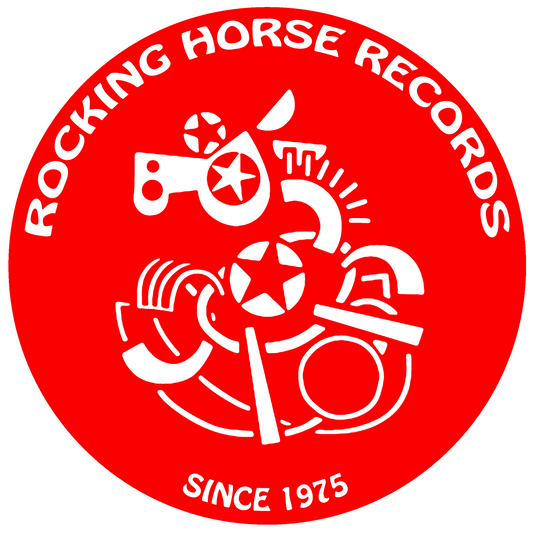Rocking Horse - Classic Logo (Red) Sticker [Accessory]