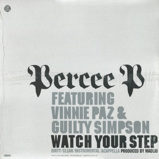 Percee P - Watch Your Step [12 Inch Single] [Second Hand]