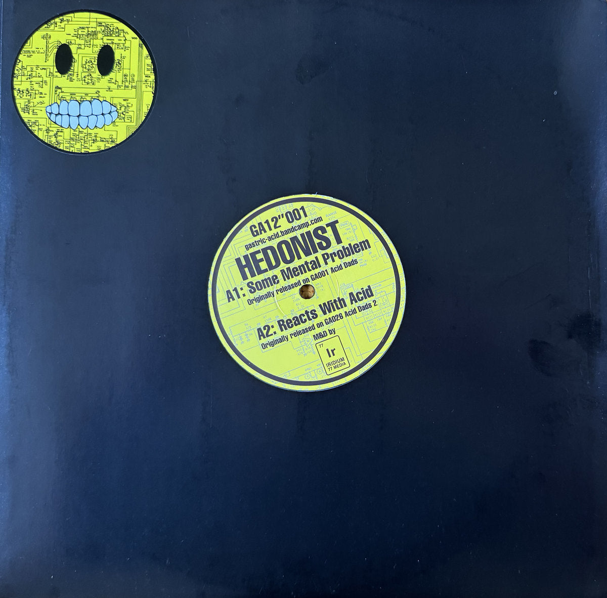 Hedonist / Fukno - Some Mental Problem / Reacts With Acid / [12 Inch Single]