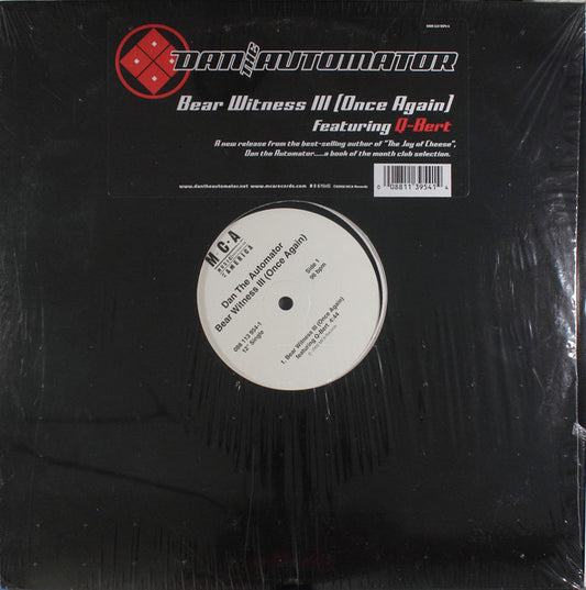 Dan The Automater - Bear Witness Iii [12 Inch Single] [Second Hand]