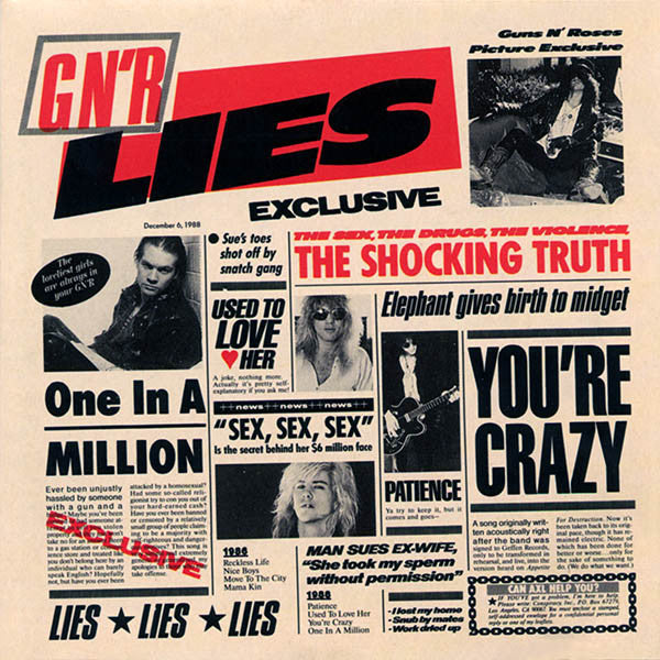 Guns N' Roses - G N' R Lies [CD]