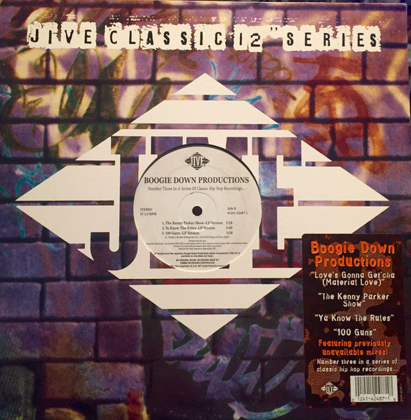 Boogie Down Productions - Love's Gonna Getcha (Material Love) / Ke [12 Inch Single] [Second Hand]