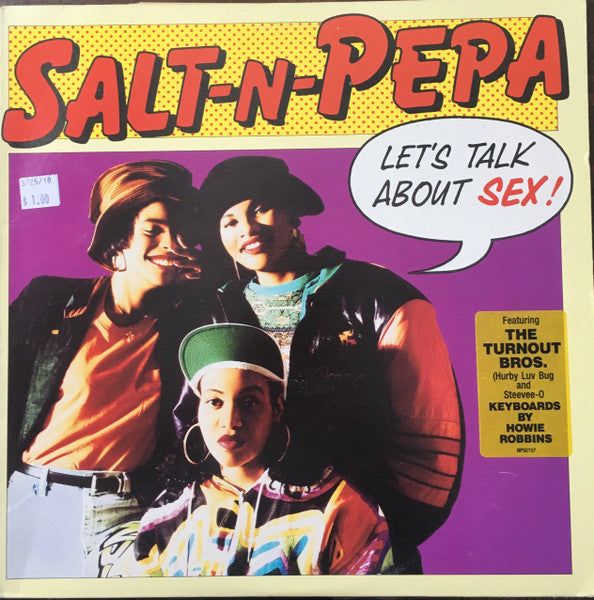 Salt'n'pepa - Lets Talk About Sex [12 Inch Single] [Second Hand]