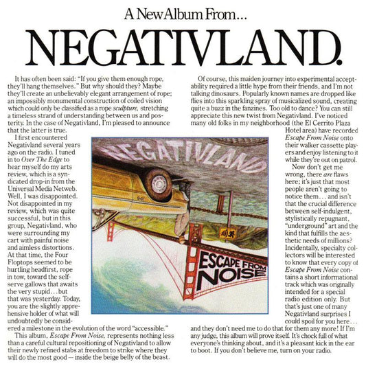 Negativland - Escape From Noise [Vinyl]