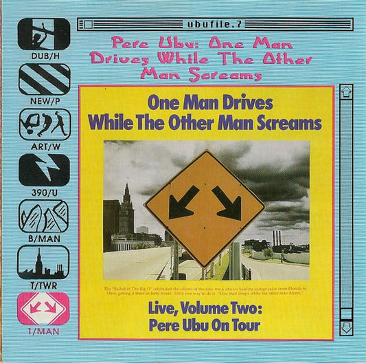 Pere Ubu - One Man Drives While The Other Man [CD] [Second Hand]