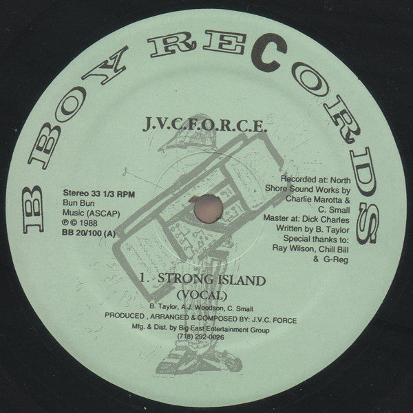 J.V.C. Force - Strong Island / Nu-Skool [12 Inch Single] [Second Hand]