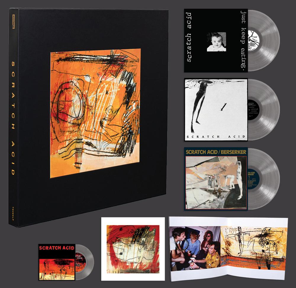 Scratch Acid - Scratch Acid: 3LP + 7 Inch [Vinyl Box Set]
