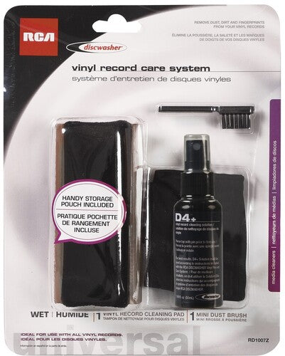 Discwasher - RD1007Z D4+ Record Care System [Accessory]