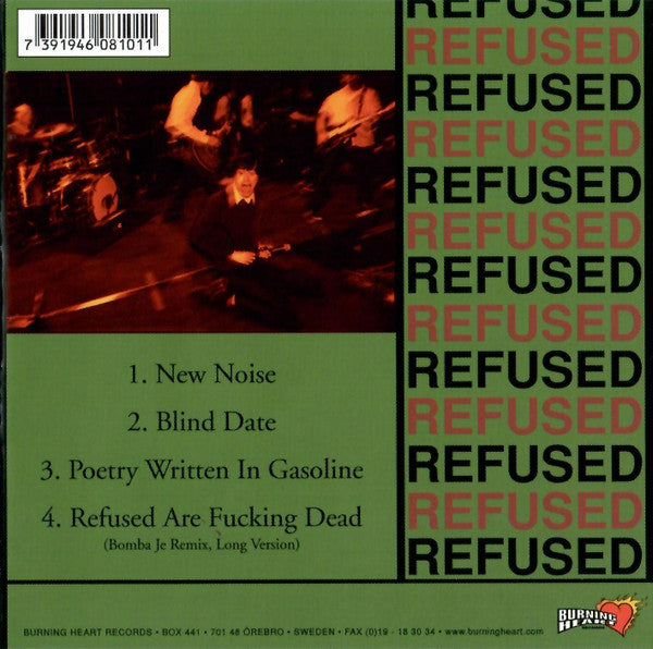 Refused - New Noise Theology E.P. [12 Inch Single] [Second Hand]