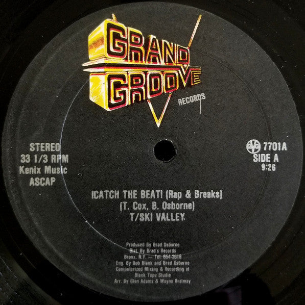 T-Ski Valley - Catch The Beat [12 Inch Single] [Second Hand]