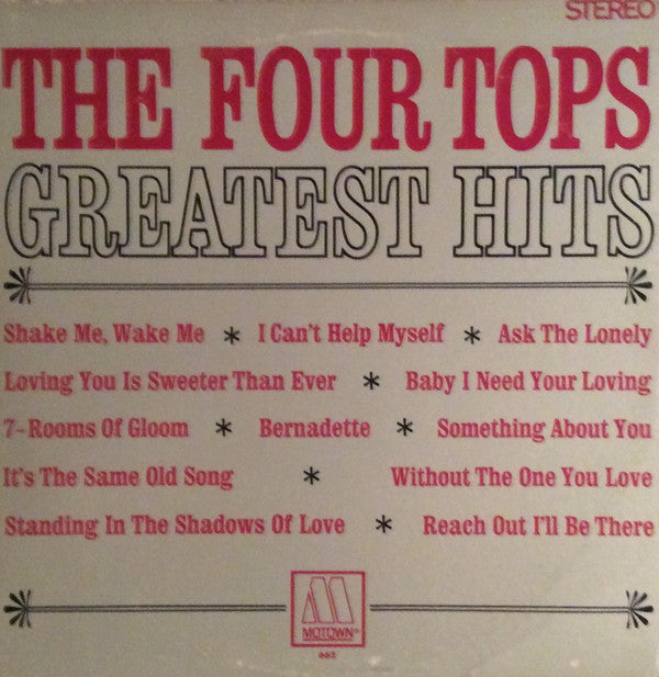 Four Tops - Greatest Hits [Vinyl] [Second Hand]