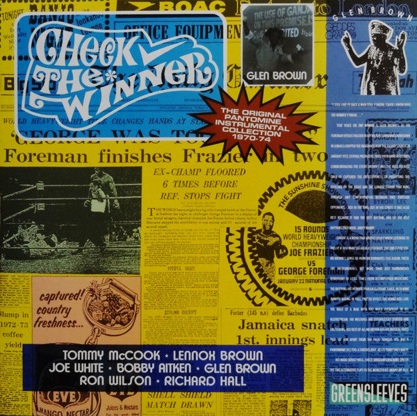 Brown, Glen - Check The Winner: The Original Pantomime [Vinyl]