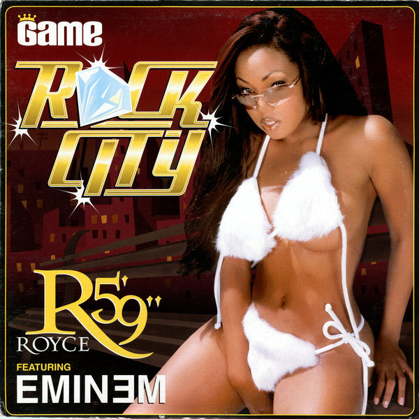 Royce Da 5'9 Inch Featuring Eminem - Rock City [12 Inch Single] [Second Hand]