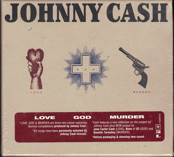 Cash, Johnny - Love God Murder: 3CD [CD Box Set] [Second Hand]