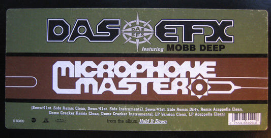Das Efx - Microphone Master [12 Inch Single] [Second Hand]