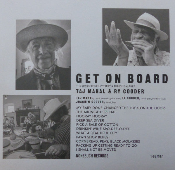 Mahal, Taj and Ry Cooder - Get On Board: The Songs Of Sonny Terry [Vinyl]