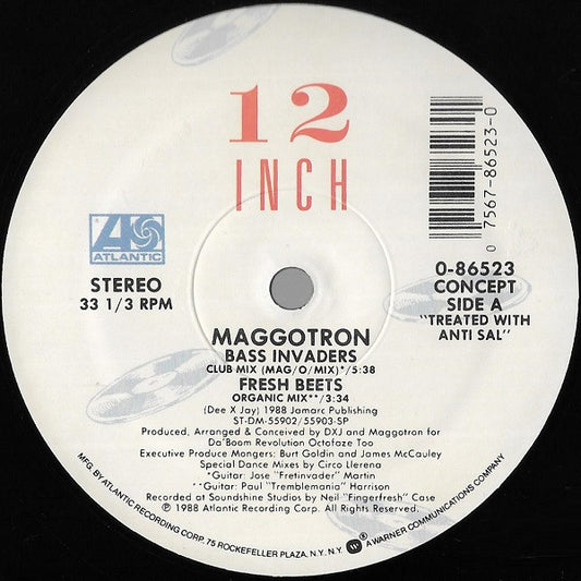 Maggotron - Bass Invaders [12 Inch Single] [Second Hand]