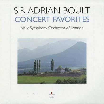 Boult, Sir Adrian / New Symphony Orchest - Concert Favorites [CD] [Second Hand]