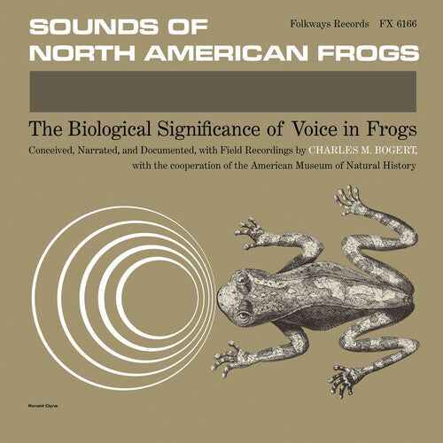 Bogert, Charles M. - Sounds Of North American Frogs [Vinyl], [Pre-Order]