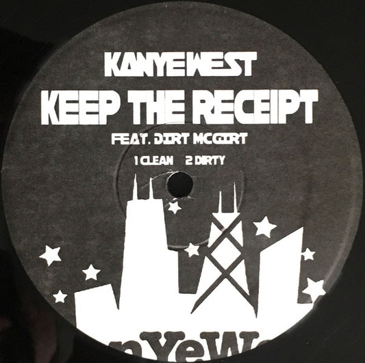 West, Kanye - Keep The Receipt / Through The Wire / El [12 Inch Single] [Second Hand]