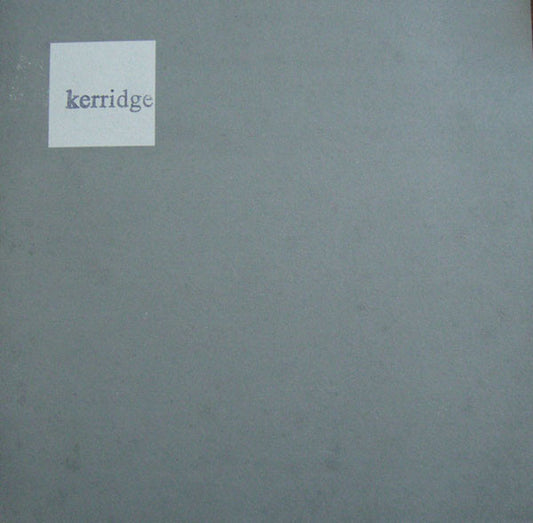 Kerridge - From The Shadows That Melt The Flesh 1-4 [12 Inch Single] [Second Hand]