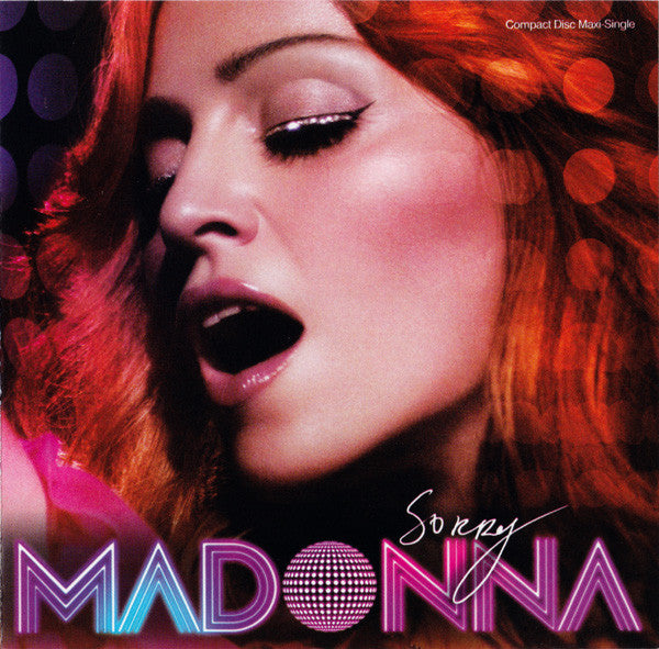 Madonna - Sorry [CD] [Second Hand]