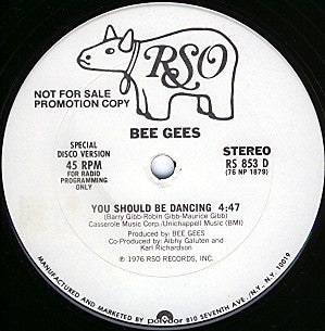 Bee Gees - You Should Be Dancing ( Promo ) [12 Inch Single] [Second Hand]