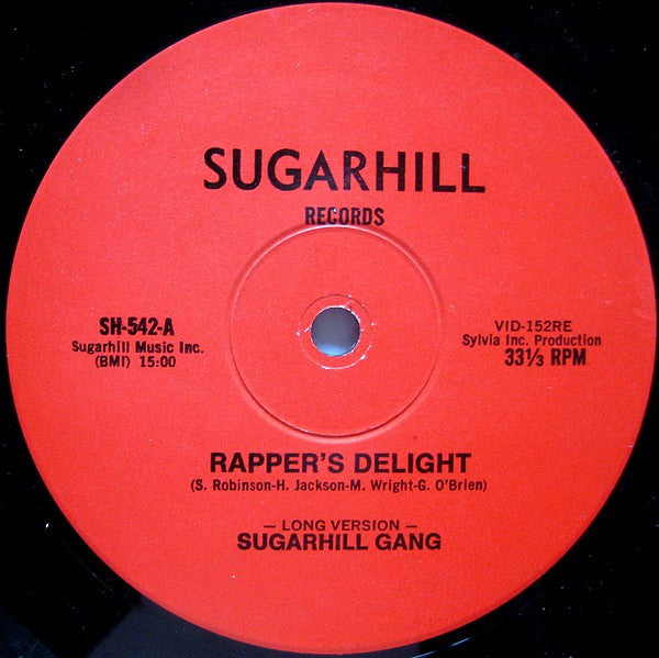 Sugarhill Gang - Rapper's Delight [12 Inch Single] [Second Hand]