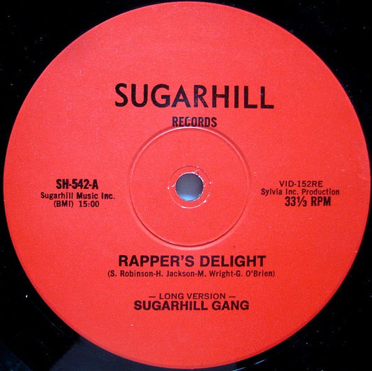 Sugarhill Gang - Rapper's Delight [12 Inch Single] [Second Hand]