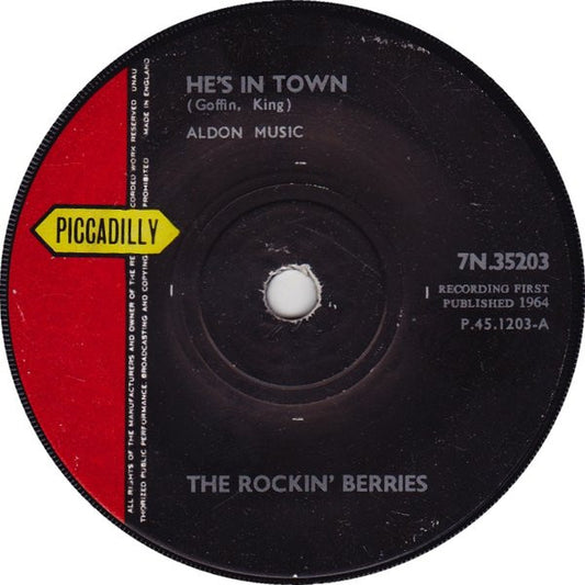 Rockin' Berries - In Town [Vinyl] [Second Hand]