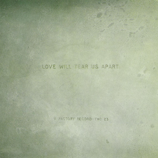 Joy Division - Love Will Tear Us Apart [12 Inch Single]