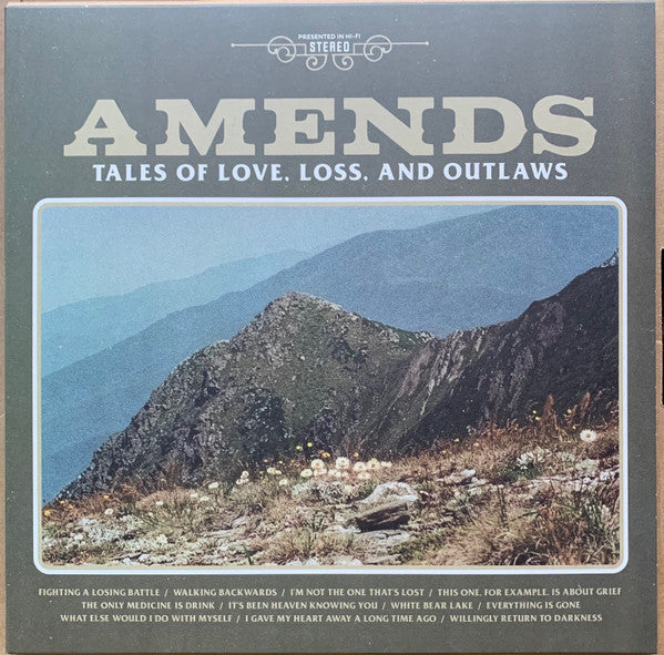 Amends - Tales Of Love Loss And Outlaws [Vinyl] – Rocking Horse Records