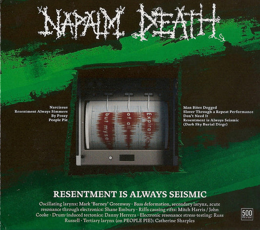 Napalm Death - Resentment Is Always Seismic [Vinyl]