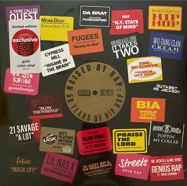 Various - Raised By Rap: 50 Years Of Hip Hop [Vinyl]